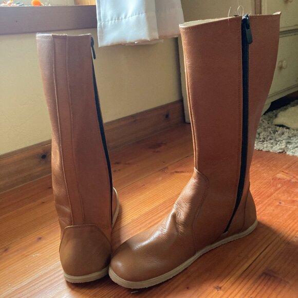 Brand New Handmade leather "barefoot" boots - Picture 3 of 5